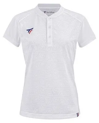 Imagen del producto de Camiseta de malla para niña, marca Tecnifibre, color blanco, talla 10/12