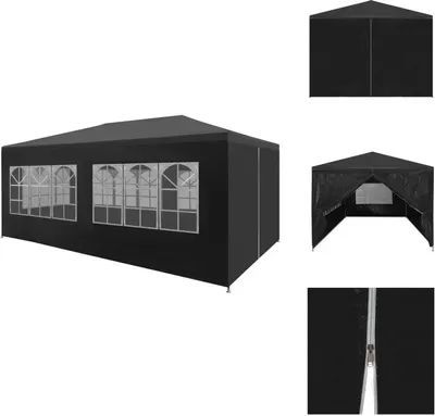 Obrázok produktu pre vidaXL Párty stan 3x6 m antracit - Pavilóny a párty stany