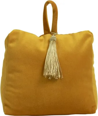 Immagine prodotto di Mars & More Turstopper - Velluto - Colore giallo ocra - 17 cm