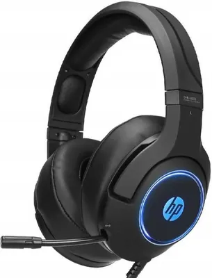 Immagine prodotto di HP DHE-8003, cuffie con microfono, controllo del volume, nero, 7.1 surround (virtuale), retroilluminate, USB