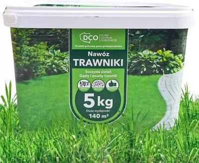 Produktbild von Rasendünger Granulat - 5 kg - für 140 m? - Universell einsetzbar - Gesunde grüne Rasenfläche
