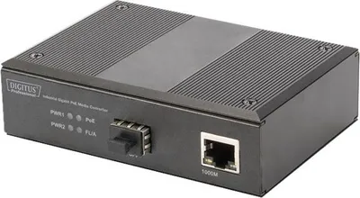Obrázek produktu pro Digitus DN-652104, 1000 Mbit/s, 10Base-T, 100Base-TX, 1000Base-TX, 1000Base-X, IEEE 802.3, IEEE 802.3af, IEEE 802.3at, IEEE 802.3u, IEEE 802.3z, Gigabit Ethernet, 10,100,1000 Mbit/s
