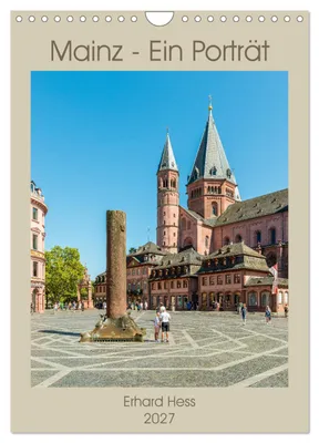 Produktbild von Mainz - Ein Porträt (Wandkalender 2027 DIN A4 hoch), CALVENDO Monatskalender