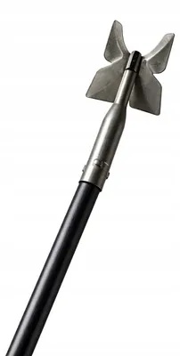 Immagine prodotto di Zappa da giardino 2 in 1 con forca in acciaio, sarchiatore, manico da 150 cm, acciaio, larghezza 9 cm