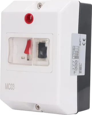 Zdjęcie produktu dla Wyłącznik silnikowy Wodoodporny wyłącznik ochronny silnika elektrycznego z lampką sygnalizacyjną 6?10A 230V 240V 400V 415V 500V 690V