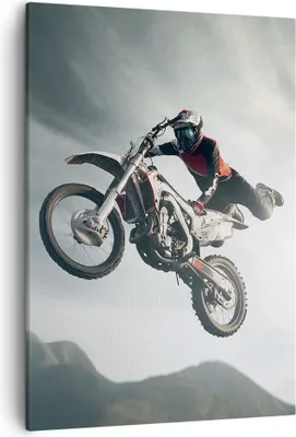 Produktbild von Bild auf Leinwand - Leinwandbild - Einteilig - Motor Sport Helm - 50x70cm - Wand Bild - Wanddeko - Wandbilder - Leinwanddruck - Kunstdruck - Wanddekoration - Leinwand bilder - Wandbild - PA50x70-4069