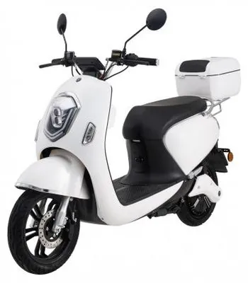 Produktbild von Elektroroller Elettrico 2.0 - 45 km/h, 3000W, 60V/20Ah Lithium-Ionen-Akku, 60 km Reichweite, Straßenzulassung E-Roller E-Scooter Weiß