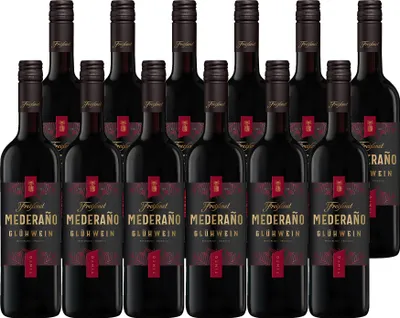 Produktbild von Mederaño Glühwein Rot (12x 0,75 l)