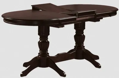 Produktbild von Casa Padrino Jugendstil Esstisch Dunkelbraun 150-185 x 90 x H. 75 cm - Ovaler ausziehbarer Massivholz Küchentisch - Esszimmer Möbel