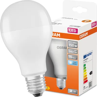 Obrázok produktu pre Žiarovka OSRAM LED SCLA150 E27 19W/840