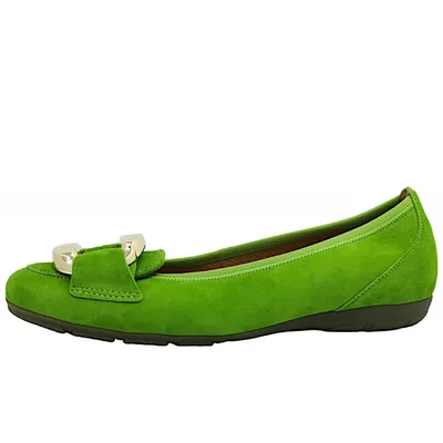 Produktbild von Gabor Damen Ballerina in Grün, Größe 3.5