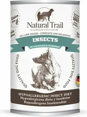 Obrázek produktu pro PŘÍRODNÍ STEZKA Dog Insects - mokrá krmiva pro psy - 350 g