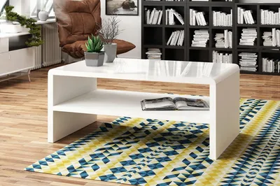 Produktbild von Design Couchtisch Tisch Rock Wohnzimmertisch 100x60x43cm mit Ablagefläche