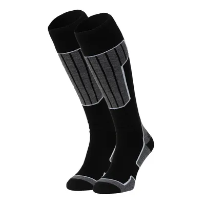 Produktbild von NOMAD® Skisocken 2er-Pack | 39-42 | Schwarz | Mittlere Dämpfung | Elastisches Spannband