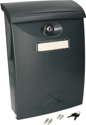 Produktbild von KOTARBAU® Briefkasten aus Kunststoff Anthrazit 235x90x340mm