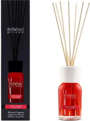 Image de Millefiori Milano Diffuseur de parfum pomme et cannelle 100 ml
