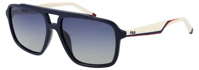 Produktbild von Fila Sonnenbrille aus Kunststoff in Blau SFI460 57D82P