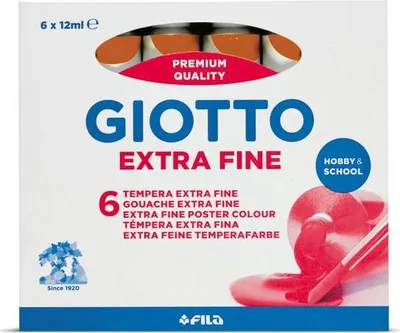 Productafbeelding van Giotto 352020, temperaverf, 12 ml, bruin