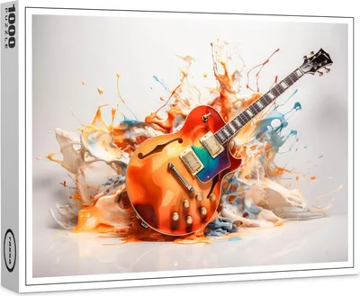 Image de puzzle premium raxxa "E-guitare", 1000 pièces