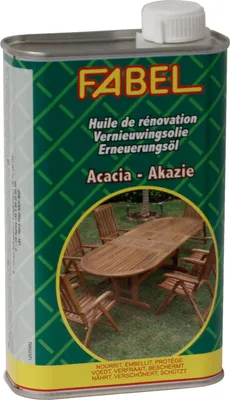 Produktbild von Holzöl Pflegeöl für  Akazien Holz von FABEL, 500ml Dose