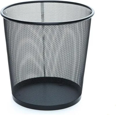 Immagine prodotto di Cestino rotondo Meshy, nero, 684004, 16 l, OKKO
