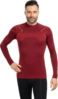 Produktbild von Langärmeliges Thermo-T-Shirt für Herren L - rot