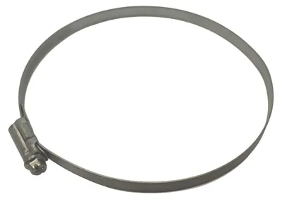 Produktbild von Schlauchschelle 120-140 verzinkt W1 Bandschelle Klemmschelle Schneckengewinde