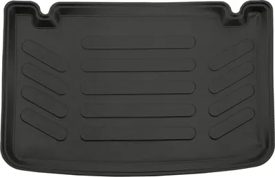 Image de Tapis De Coffre Caoutchouc Premium Pour Renault Clio 4 2012-2019, Bord Haut, Antidérapant, Inodore, Toutes Saisons