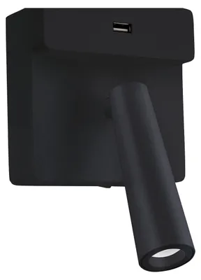 Produktbild von LEDS C4 Gamma Leseleuchte - 3,5 W, Warmweiß, 123 lm, Schwarz
