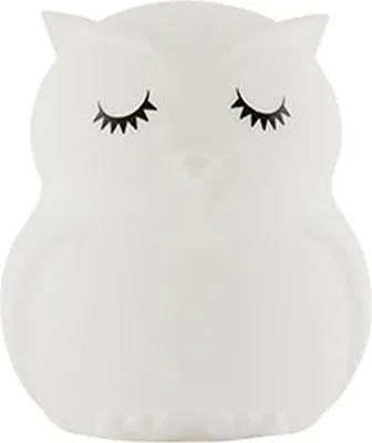 Produktbild von MODFU Nachtlicht Kinder, Kawaii Eule Nachtlicht Baby, Silikon Stilllicht Nachttischlampe Dimmbar Touch für Mädchen, Farbwechsel Schlaflicht Kinderzimmer Deko Geburtstag Geschenk (Eule)