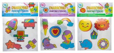 Produktbild von Beta Service Diamond Painting Sticker (5 Stk) 3-fach sortiert (VE 6) Sonstige