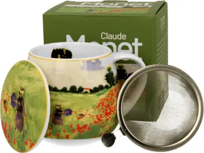 Immagine prodotto di Tazza Duo barrel con infusore 430ml Tazza Monet colorata