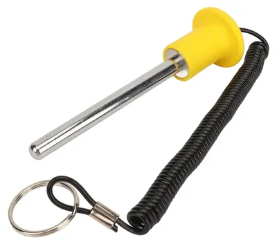 Produktbild von Gym Weight Stack Pin Selector Lock Magnetisch mit Trageband Eisen Einfach zu bedienende Rastkupplung für Krafttraining Fitness 8MMx80MM