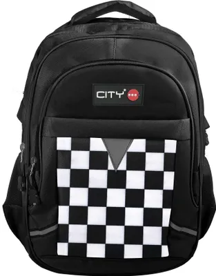 Produktbild von Schulrucksack Multifunktions- und Freizeitrucksack City Zipit Checks