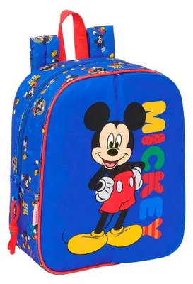 Produktbild von Safta Mickey Mouse Today 6l 22x27x10 Cm Mini Rucksack Blau Kinder Blau One Size
