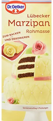 Immagine prodotto di Dr Oetker finissimo marzapane di Lubecca pasta cruda IGP 200g confezione da 5 pz