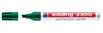 Zdjęcie produktu dla Edding 3300, Zielony, Zielony, Biały, Plastik, 5 mm, CE, 10 szt.