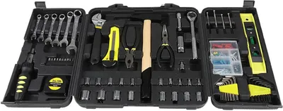 Image de Set d'outils BURI 169 pièces Mallette à outils Caisse à outils Set d'outils