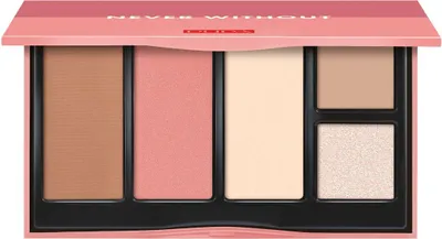 Zdjęcie produktu dla Pupa Milano Never Without All In One Face Palette paleta do makijażu twarzy 001 Light Skin, 15.2 g