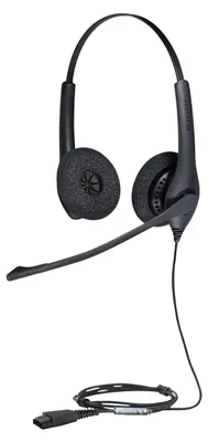 Image de Jabra Biz 1500, Câble, Bureau / centre d'appel, 20 - 4500 Hz, 74 g, Casque avec microphone, Noir