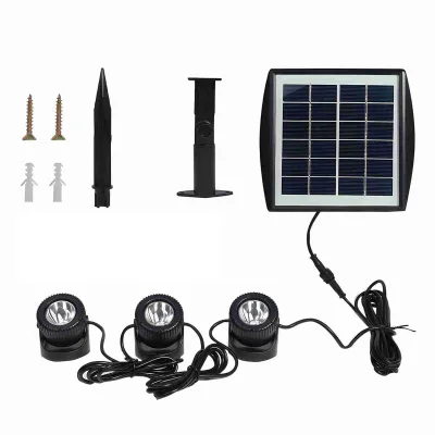 Zdjęcie produktu dla Solarne oświetlenie ogrodowe, wodoodporne, 2200 mAh, do ścieżek krajobrazowych, na podwórko
