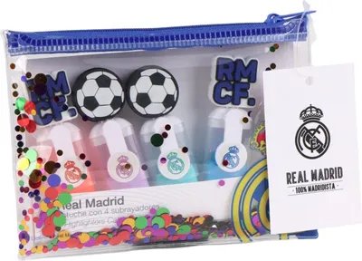 Produktbild von Marker-Set Real Madrid C.F. Bunt 5 Stücke