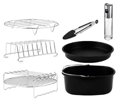 Produktbild von Zubehör Cecotec Cecofry Pack Ölfrei Fritteuse Schwarz