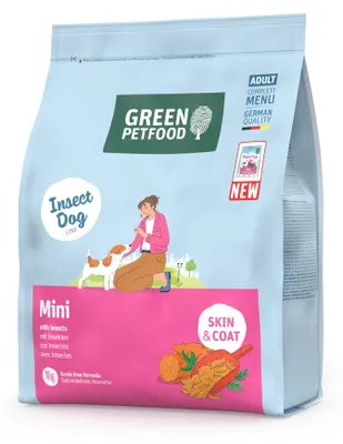 Produktbild von Green Petfood Mini with Insects 3 kg
