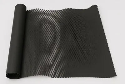 Zdjęcie produktu dla Plaster miodu czarny 50cm/10mb - papierowa dekoracja florystyczna eco