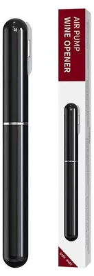 Immagine prodotto di Cavatappi, design portatile, acciaio inossidabile resistente, nero