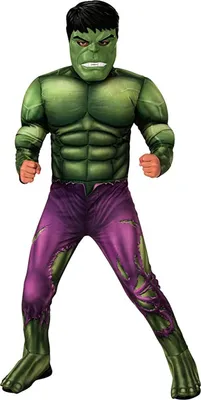 Immagine prodotto di Avengers - Costume da Hulk per bambini. Taglia: 134-140