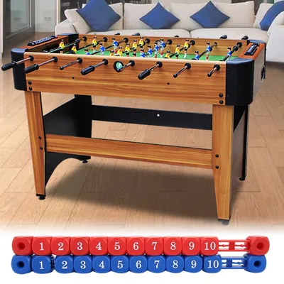 Obrázek produktu pro 2 výsledkové tabule, červené/modré mini počítadlo, pro stolní fotbal a kulečník