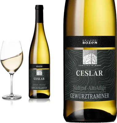 Produktbild von 6er Karton GEWÜRZTRAMINER  CESLAR Südtirol von Kellerei Bozen  - Weißwein