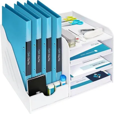 Produktbild von Famanu Büro-Organizer 4-lagig - Weiß